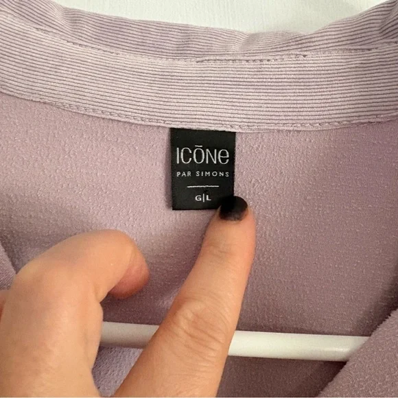 Simons Lavender Long Sleeve Dress - Picture 4 of 7